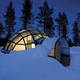 Illustration for article titled This Igloo Resort Lets You Watch the Northern Lights in Pure Luxury